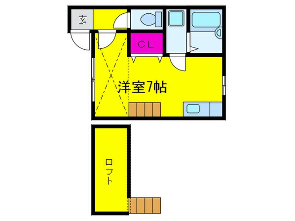 葵町ハイツの物件間取画像